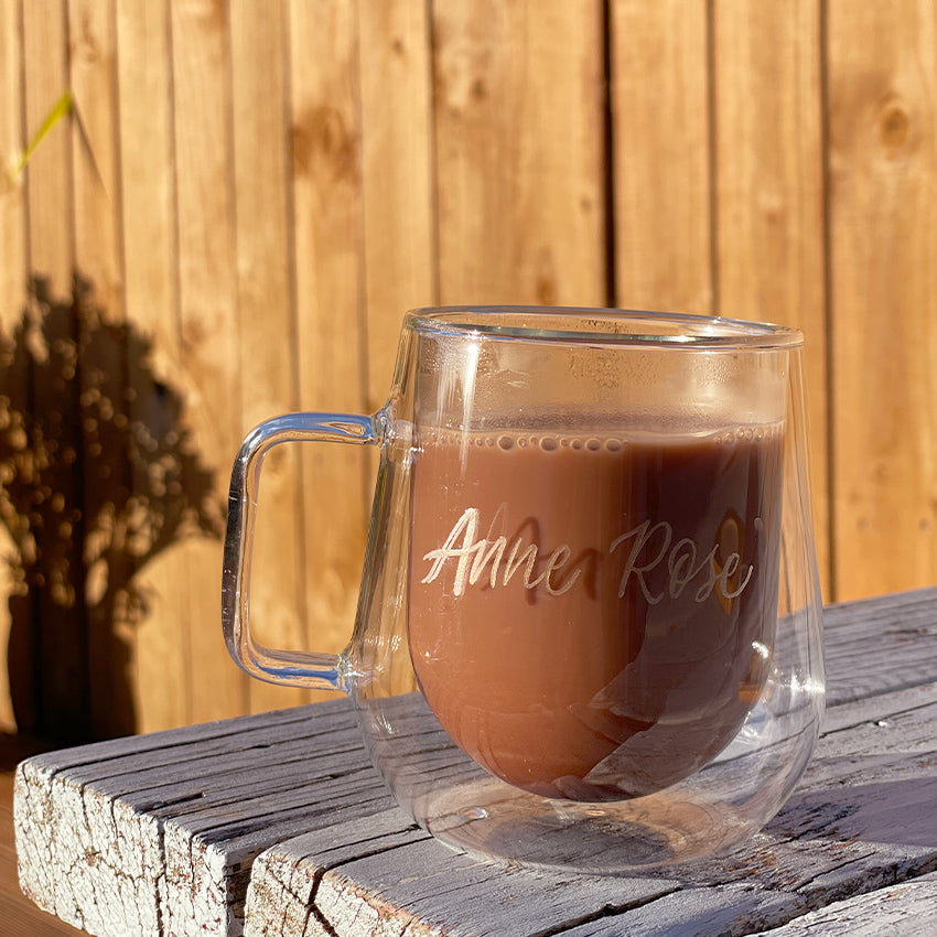 Personalized Latte Cup